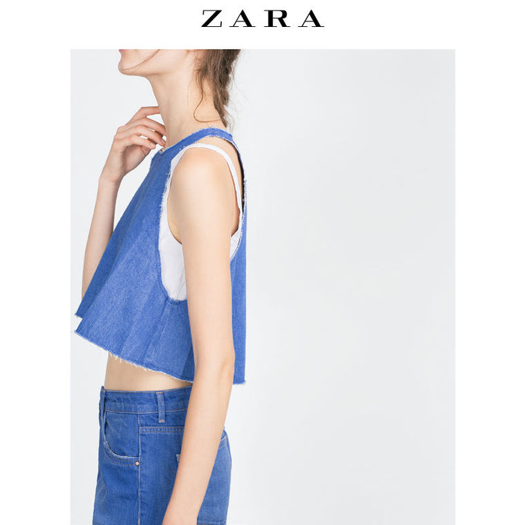 ZARA TRF 女装 牛仔上衣 05575271434