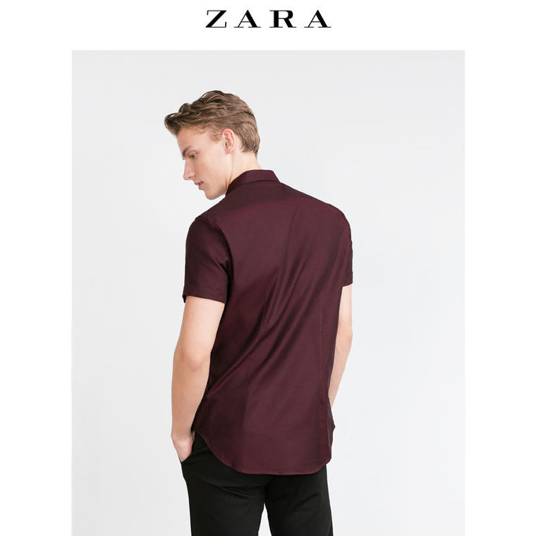 ZARA 男装 口袋衬衫 01928271605