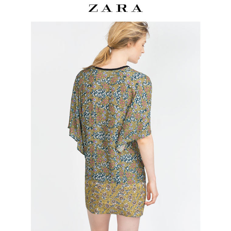 ZARA 女装 印花长衫 07832084330