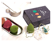 AMROTALS erwood grape starry sky beauty eggs don't eat powder dry and wet gourd sponge powder puff to the shelf