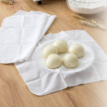 Steamer cloth Cotton linen household non-stick drawer cloth Steamed bun steamed bun large square steamer pad cloth High temperature steaming cloth