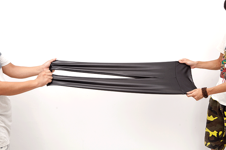 2015女新款皮裤女潮大码pu秋冬外穿小脚裤加绒紧身加长亮光打底裤