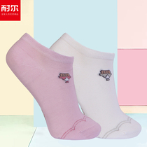 Neal socks womens short socks Japanese shallow mouth spring summer modal pure cotton socks low cut summer womens thin boat socks