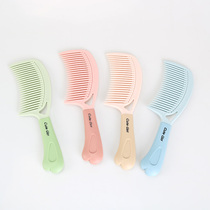 New creative student girl comb Curly hair comb straight hair long hair without knot household plastic hair straight hair comb