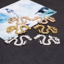 Han Dudu hairpin mother novice hairpin diy material package alloy dragon-shaped tassel homemade hair accessories