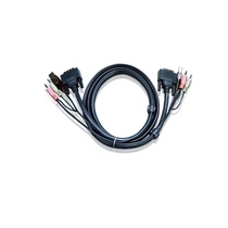 En Hongzheng 2L-7D02U USB DVI-D single channel dedicated KVM switcher Cable 1 8 m