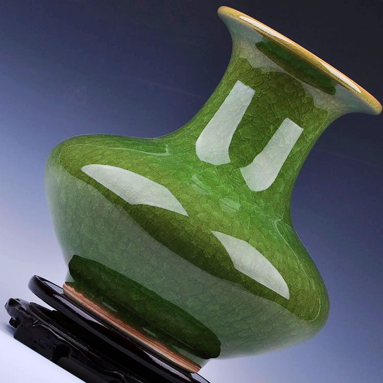 Scene, archaize of jingdezhen ceramics up borneol crackle vase sitting room home decoration arts and crafts