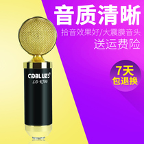 CYDBLUES creative Blues K500 condenser microphone 5 1 sound card set computer K song anchor microphone