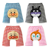2: 2021 summer model breathable watermark cotton childrens Breadman big pp pants baby baby Capri pants