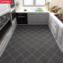Kitchen floor mats oil-proof waterproof dirt-resistant carpets doormats household finished products full of non-slip scrubbable absorbent floor mats