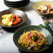 Blemish Nordic minimalist creative ceramic home vegetable bowl fruit salad bowl instant noodle bowl deep dish soup bowl restaurant