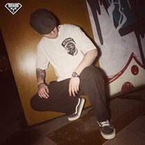 OGMC2021 Spring Summer New Full Throttle Burst Tide Locomotive Mob Pure Cotton Loose big code white short sleeve T-shirt