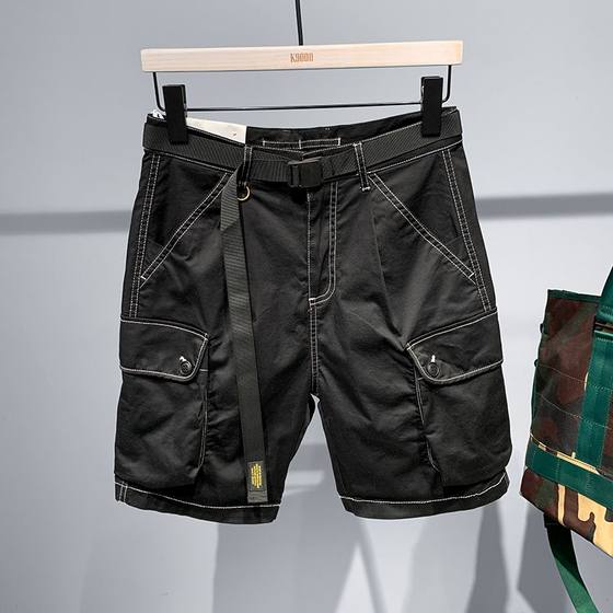 Summer thin men's large pocket zipper work shorts handsome and versatile loose quick-drying sports and casual five-point pants
Summer thin men's large pocket zipper work shorts handsome and versatile loose quick-drying sports and casual five-point pants