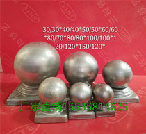 Sanhe Wrought iron railing decorative ball Stamping stigma Square tube stigma Square stigma Decorative stigma Wrought iron parts stigma