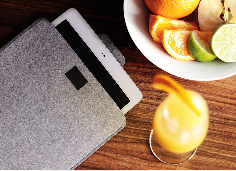 新ipad平板电脑内胆包9.7寸7.9mini2/3 ipad5678 air2/1毛毡收入