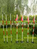 Marker pole football training obstacle pole flag basketball football training around the pile training pole track track and field sign pole