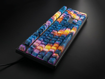 Yao Ye version of the starry sky version of the personalized mechanical keyboard key CAP water transfer positive light transmission 87 104 FILCO