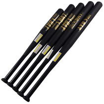 Baseball stick defense vehicle equipped with thicker hardened alloy steel dumb black baseball club super hard baseball bat