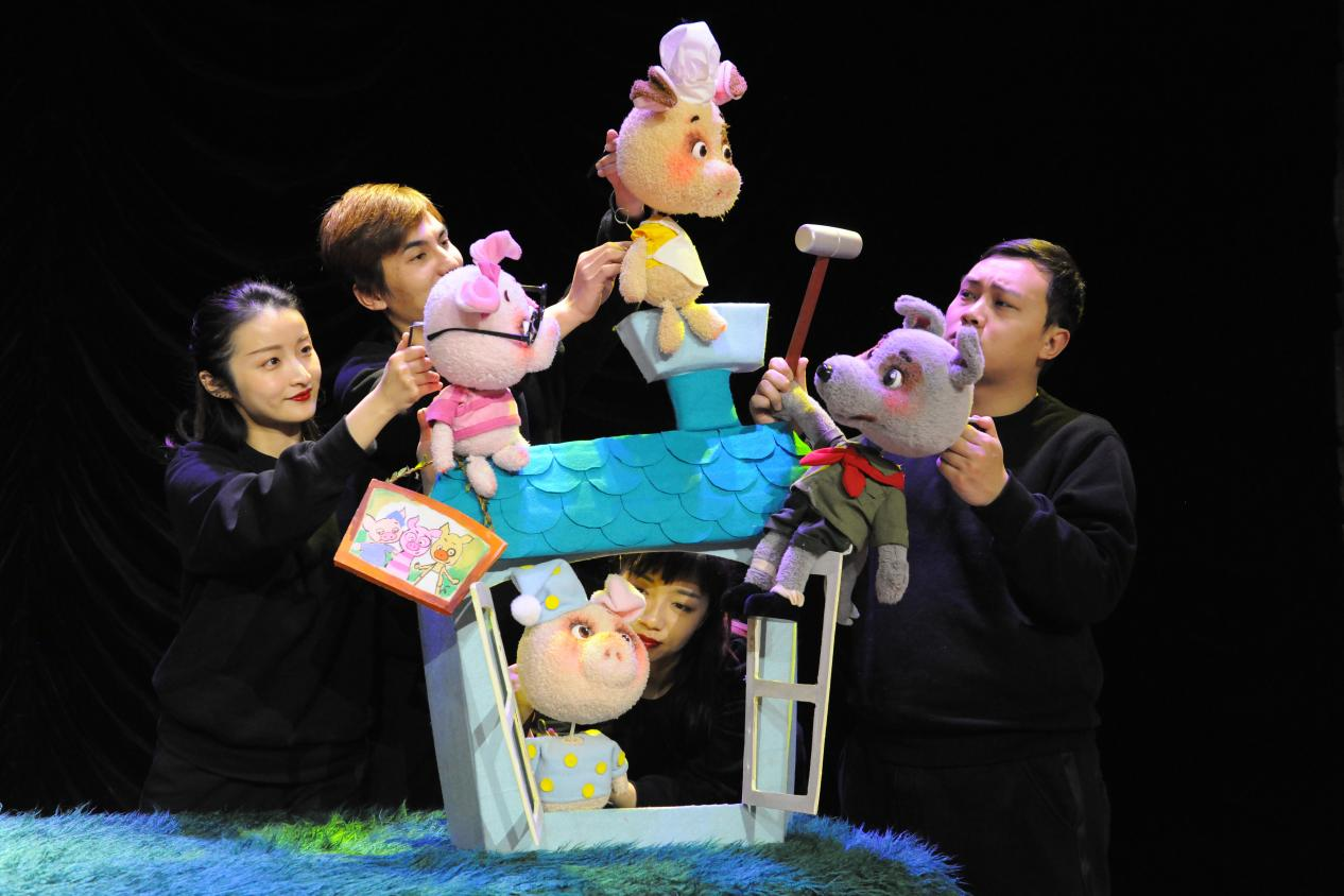 暑期专场上海木偶剧团桌面木偶皮尔闯世界