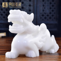 Cash and jade Jade Leopard Leopard Leftu Living-room Xuanguan Family Residence Ornaments Wine Cabinet Decoration Pendulum Pieces Jo Relocating New Residence Opening Gifts