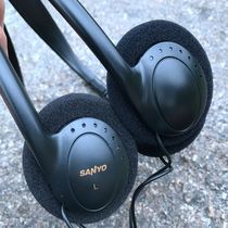 Japanese old-fashioned old-fashioned portable three * foreign same old-fashioned headset tape CD machine vocal headset