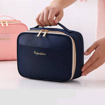 Large Capacity Makeup Bag Advanced Sensation Female Brief Cosmetic Brush Skin Care Products Cashier Bag Portable Travel Waterproof Wash Bag