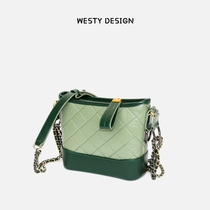 West Yuan stray bag female 2019 new bag Super fire bag diamond chain crossbody womens bag