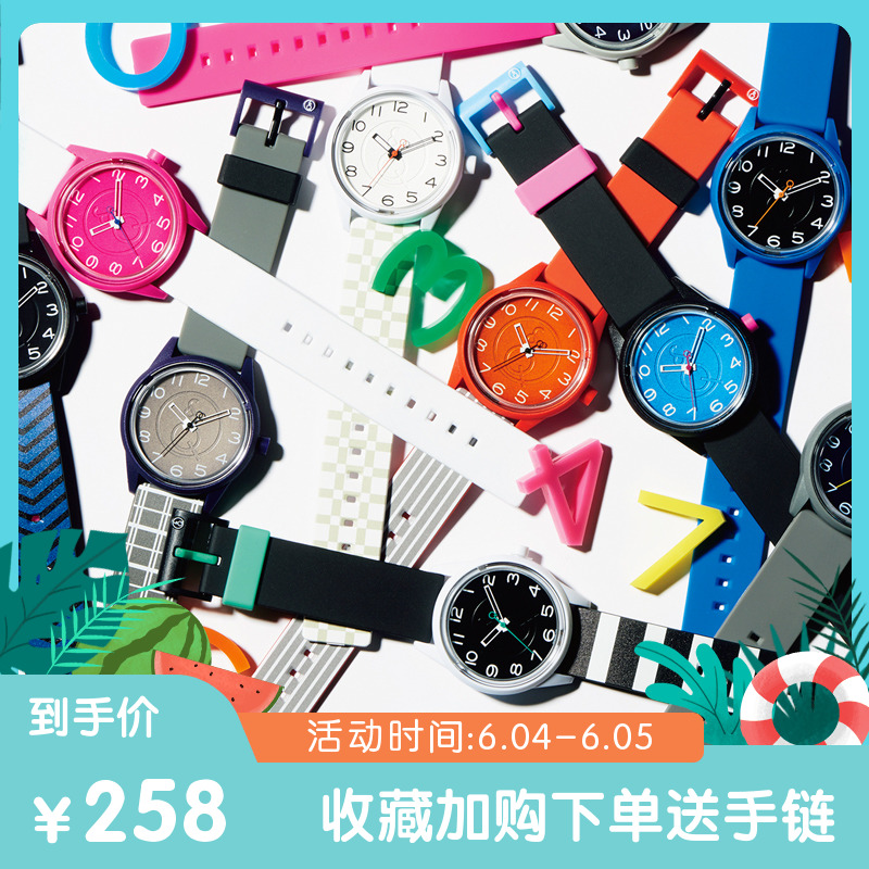 西铁城Q&Q手表数字系列简约学生时尚防水男女表光能表RP00J049Y Изображение 1 西铁城Q&Q手表数字系列简约学生时尚防水男女表光能表RP00J049Y Изображение 1
