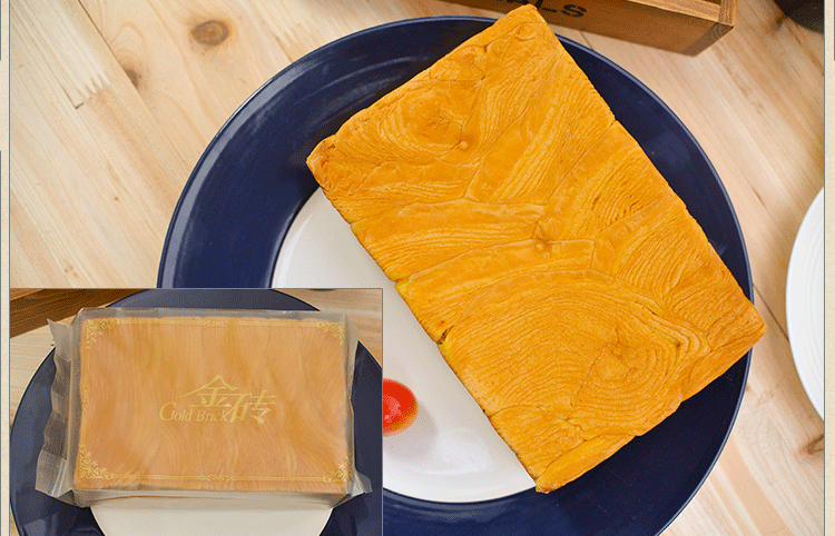 金砖软面包西式糕点奶味香浓代早餐700g