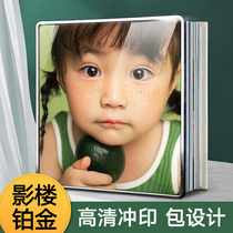 Crystal photo album making photo studio childrens baby wedding photo album custom memorial book to make photo magazine photo book