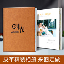 Photo book customized graduation photo wash photo made into photo album book commemorative book diy making couple chat record album