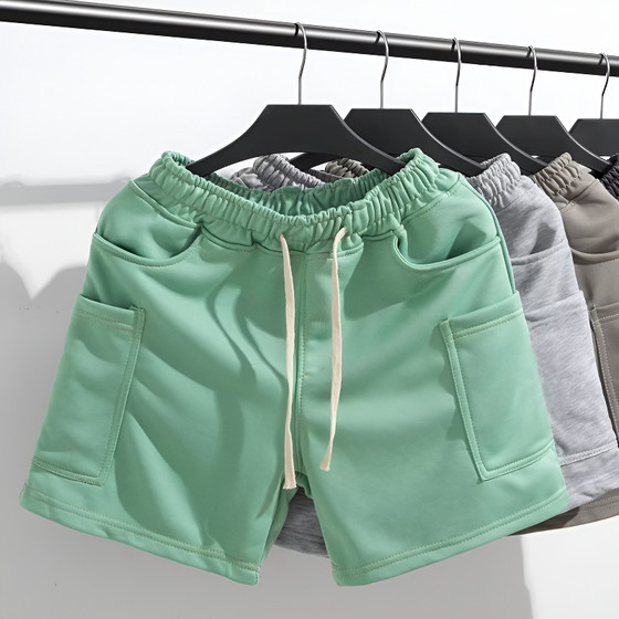 Cropped pants Fashion trendy pocket decoration Youth trendy loose work pants Trendy summer thin casual shorts
Cropped pants Fashion trendy pocket decoration Youth trendy loose work pants Trendy summer thin casual shorts