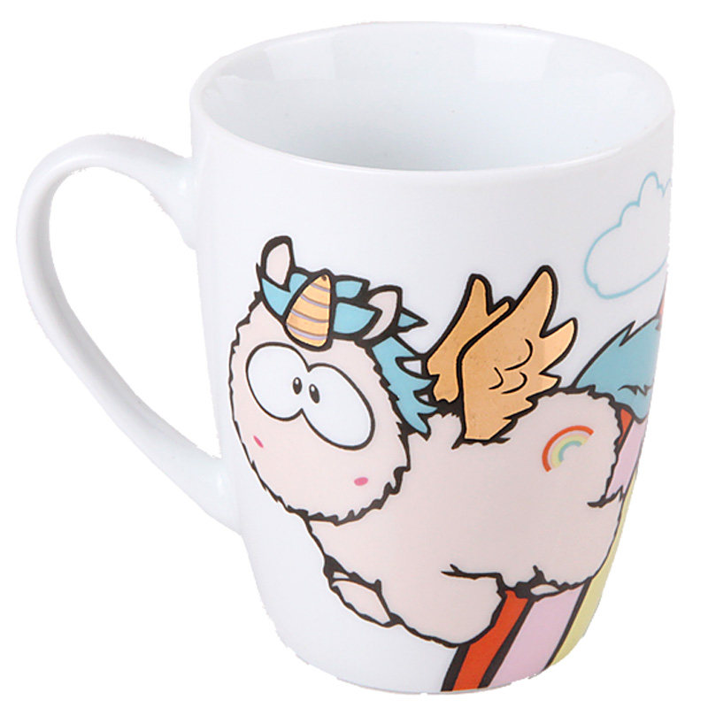 nici 独角兽马克杯 陶瓷杯子 水杯牛奶杯 办公室家居手杯