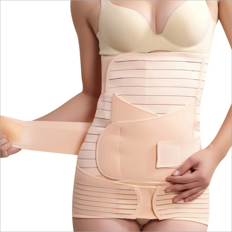 月子束缚带剖腹产束腰带产后孕妇收腹带产妇月子带3件套产品展示图5