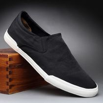 2021 Spring new mens shoes Trend 100 hitch Han version Leisure One foot pedal Canvas Shoes Sloth Shoes Old Beijing Cloth Shoes