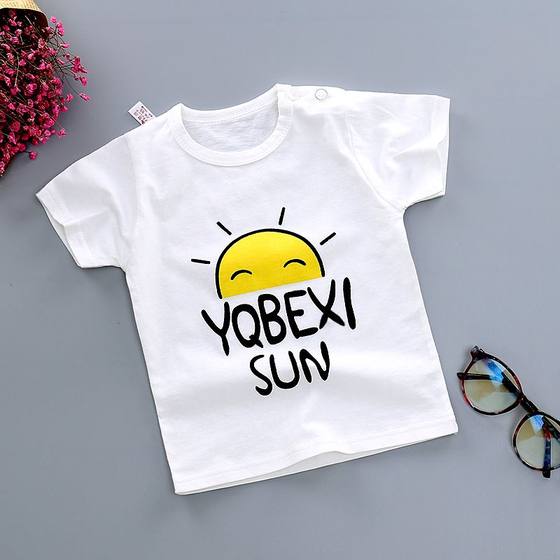 Children's short -sleeved T -shirt pure cotton summer girl summer girl half -sleeved top thin loose baby bottoming shirt
Children's short -sleeved T -shirt pure cotton summer girl summer girl half -sleeved top thin loose baby bottoming shirt