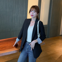 Net red suit jacket women tide Korean version 2021 new spring and autumn loose leisure spring Korean jacket small suit