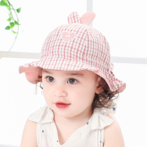 Baby Hat Spring Autumn Season Thin Girl Fisherman Hat Princess Hat Cute Super Cute Baby Girl Spring Summer Sun Protection