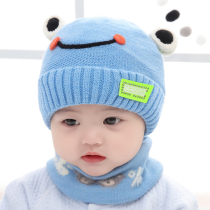 Baby hat autumn and winter infant cotton men and women Baby cute wool cap childrens cap thick warm ear protection