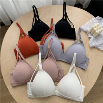 Pregnant womens underwear new French no steel ring gathered chest wrap pregnancy thin comfortable bra adjustable underwear women