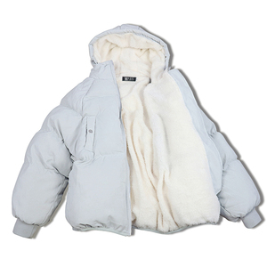 2018冬装新款情侣面包服棉服羊羔绒外套女韩版短款学生chic棉衣潮
