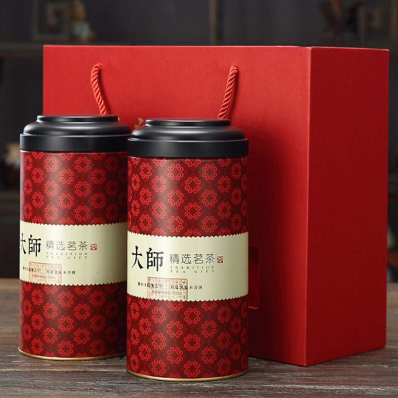 特级武夷正山小种红茶礼盒500克 武夷山桐木关礼盒罐装散装茶产品展示图2
