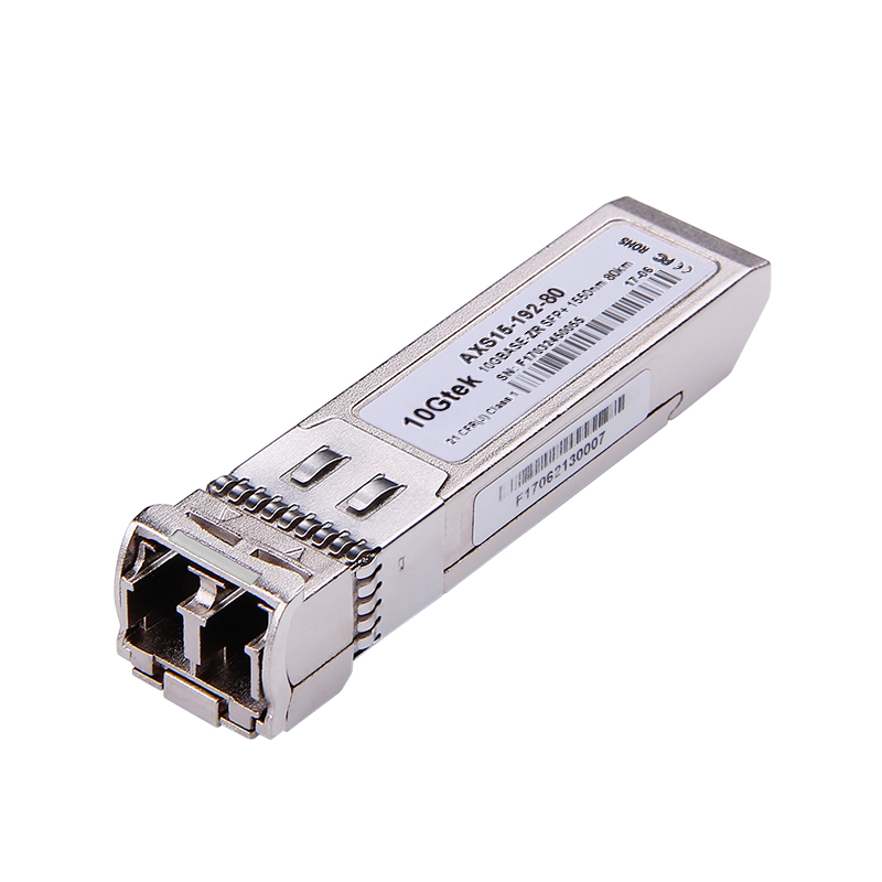 10 gigabit optical module sfp+ fiber module single-mode dual-fiber 80km compatible with cisco h3c huawei sfp-10g-zr