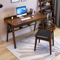 Creative Solid Wood Table Bedroom Home Computer Desk Desk Office Small Desk Multifunction Brief Rectangular Student Table