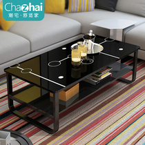 Coffee table simple modern living room double-layer Creative Economy Home Mini small apartment low table simple small coffee table