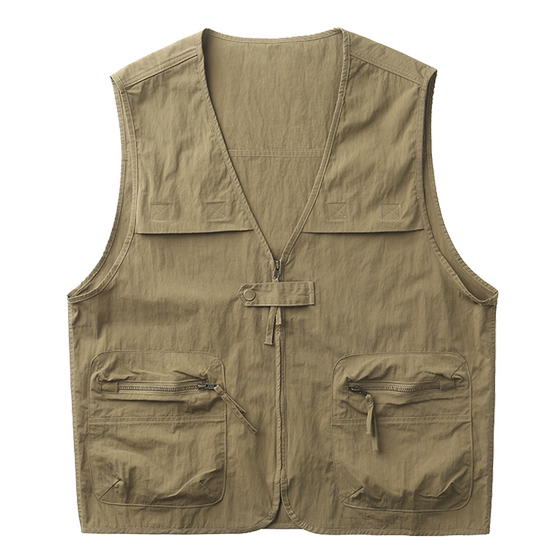 Japanese retro work suit vest men's spring and autumn thin trendy brand sleeveless vest jacket men's tactical vest horse clip
Japanese retro work suit vest men's spring and autumn thin trendy brand sleeveless vest jacket men's tactical vest horse clip