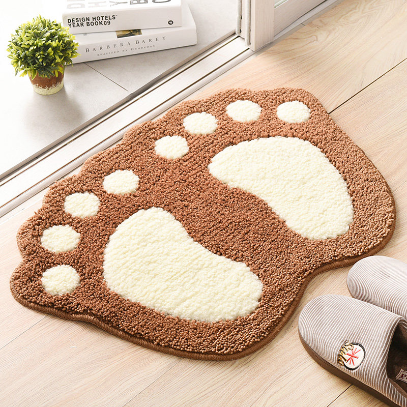 Buy 【Discount Product】Bathroom absorbent door mat carpet bedroom floor