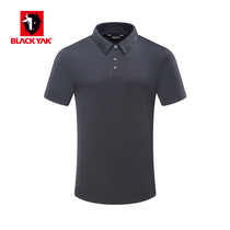 BLACKYAK Break Summer Leisure Short-sleeved Men Business Flip T-shirt POLO Shirt 1TSBF-SCM029