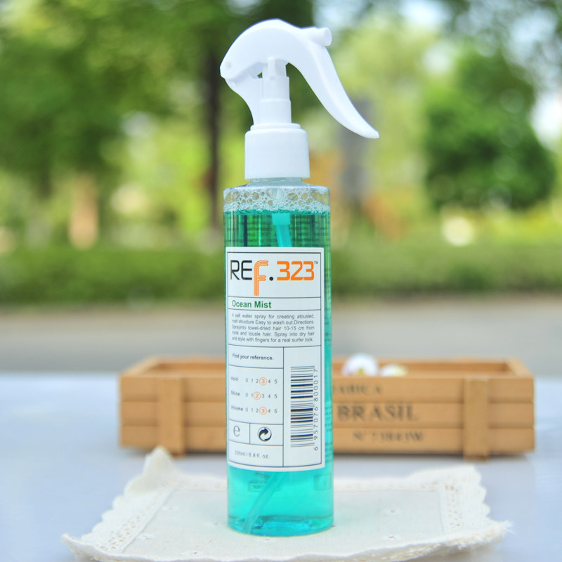 正品ref323海洋海盐水蓬松液200ml蓬蓬水造型 蓬松发根 去除扁塌