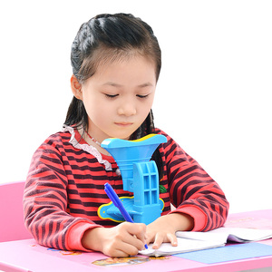 防近视坐姿矫正器小学生儿童写字矫正器视力保护器姿势纠正仪架预